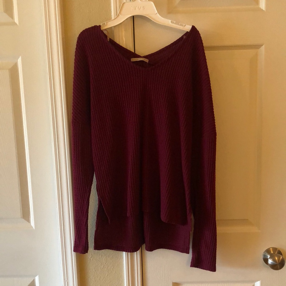 ACTIVE USA Short-Long V-Neck Sweater